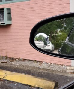 Lebogner 2 Pack Blind Spot Mirrors Car Accessories, 2" Round HD Glass Slim Frameless Convex Rear View Mirror, Wide Angle 360°Rotate 30°Sway Adjustable Stick On Mirror For All Cars, SUV, And Trucks 27 71dsivUxueL