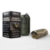 Titan Survival's Extra-Thick Emergency Mylar Sleeping Bag | Designed for NASA Space Exploration and Heat Retention. Perfect for Survival Kits and Go-Bags | PE, 36" x 78" Woodland Shrowd 8 71dstw tslL