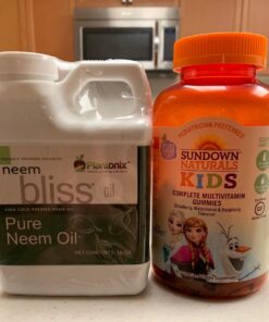 Neem Bliss - Pure Neem Oil for Plants - Organic Neem Oil Spray for Plants, 100% Cold Pressed Neem Oil - OMRI Listed Pure Neem Oil - All-Natural Neem Oil Concentrate Leaf Polish For Plants (16 Fl Oz) 16 Fl Oz 43 71dtYlyBT L