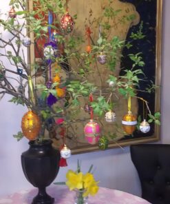 Kurt Adler GG0517 Glass Decorative Egg Ornament, 45Mm, Set Of 9 Kurt S. Adler YAMGG0517 34 71duG8FCXBL