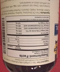 Triple Strength Omega 3 Fish Oil Supplement - 2200mg per Serving, Fatty Acid Supplements with EPA DHA & Omega3 - Re-Esterified Triglyceride for Increased Absorption - 180 Count 180 Count (Pack of 1) 58 71duXkhJP0L 1
