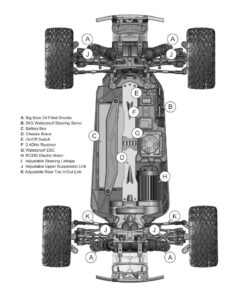 Redcat Racing Blackout XTE 1/10 Scale Electric Monster Truck with Waterproof Electronics, Silver/Red SUV, Blackout-XTE-SILVERSUV 41 71dui1PmS8L