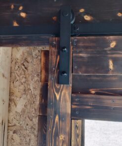 SMARTSTANDARD 6.6FT Barn Door Hardware kit, Barn Door Track, Sliding Door Hardware kit, Smoothly and Quietly -Heavy Duty Sturdy -Easy to Install, Fit 36"-40" Wide Panel (I Shape Hanger) 6.6 Feet 40 71dv7pr2QUL