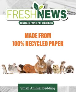 Alternative view of Fresh News Recycled Paper Bedding, Small Animal Bedding, 40 Liters