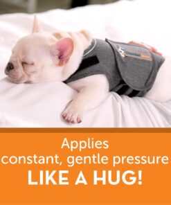 ThunderShirt Classic Dog Anxiety Jacket, Heather Grey, Small 27 71dwJ3vTUwL