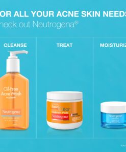 Neutrogena Oil-Free Acne Fighting Face Wash, Daily Cleanser with Salicylic Acid Acne Treatment, 9.1 Fl Oz (Pack of 3) 9.1 Fl Oz (Pack of 3) 24 71dwM61g69L
