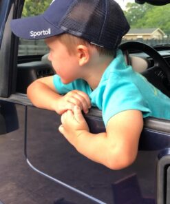 Sportoli Adult and Kids Cotton Blend and Mesh Snapback Trucker Baseball Cap Hat Navy 11 71dwOThT9UL