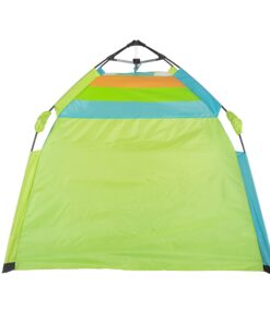 Pacific Play Tents One Touch Tent 48" X 38.5" High, Green/Orange/Blue 23 71dxFkvhxIL