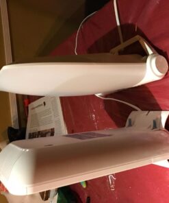 Aura Day Light Lamp, 10,000 Lux of Full Spectrum Bright Light with Adjustable Lux Dial and Timer- 100% UV Free{2 Year Warranty Includes Bulb and Lamp} 43 71dxchqrUAL