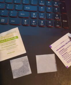 Care Touch Alcohol Wipes Individually Wrapped - Prep Pads with 70% Isopropyl Alcohol, Great for Home, Medical & First Aid Kits Sterilized, Antiseptic 2-Ply Swabs 400 Count 400 Count (Pack of 1) 38 71dxk4gW9NL