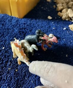 Dig a Dozen Dino Egg Dig Kit for Kids - Dinosaur Toys Gift 3-12 Year Old - 12 Eggs & Surprise Dinosaurs - Science STEM Activities - Educational Boy Toy Party Gifts for Boys & Girls Ages 3-5 4-7 5-7+ 52 71dyBKYn0YL