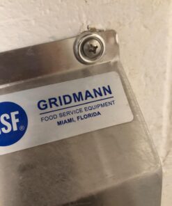 GRIDMANN 30" Wide Stainless Steel Kitchen Prep & Utility Sink, 1 Compartment NSF Commercial Sink with 24" x 24" Bowl for Restaurant, Laundry, Garage 39 71dyQMFlHqL 2