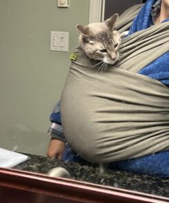 Boba Wrap Baby Carrier - Original Stretchy Infant Sling, Perfect for Newborn Babies and Children up to 35 lbs (Gray) Grey 35 71e CC8BRiL