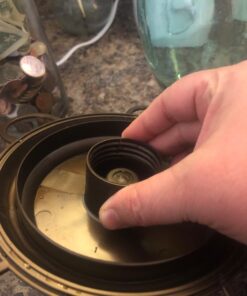 BOLITE 18001 Hummingbird Feeder, Glass Wild Hummingbird Feeders for Outdoors, Retro Edison Bulb Bottle, 25 Ounces, Green, Xmas Gifts for Bird Lovers Retro Bulb 36 71e0tXoKR6L