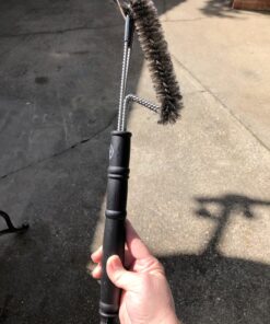Grill Brush - Grill Cleaner Brush Grill Accessories for Outdoor Grill - Safe BBQ Brush for Grill Cleaning - Heavy Duty 17" Grill Brushes Grill Brush with Scraper 37 71e19qM w9L