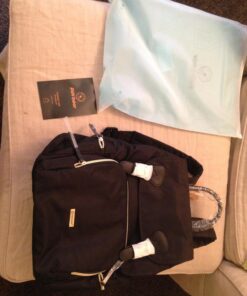 Baby Diaper Bag Backpack with Stroller Hooks, Pipi bear Multi-function Stylish Travel Diaper Back Pack for Mom and Dad, Baby Changing Bag, Maternity Nappy Bag for Boys and Girls, Large Capacity, Black 98 71e1QyGiIRL