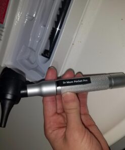 【Lifetime Warranty】4th Generation Doctor Mom LED Pocket Pro Otoscope with both Adult and Pediatric Disposable Specula Tips, Battery, and Protective Hard Plastic Case 32 71e1gKyKRPL