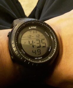 Digital Watch Men Sports LED Screen Large Face Military Watches for Men Waterproof Casual Luminous Stopwatch Alarm Simple Watch 1167 35 71e1hbLWiWL