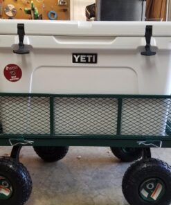 Sandusky Lee CW3418 Muscle Carts Steel Utility Garden Wagon, 400 lb. Load Capacity, 21-3/4" Height x 34" Length x 18" Width 61 71e2KnjKXUL