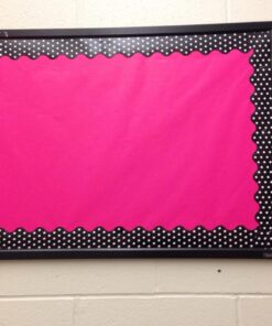 Carson Dellosa 36 Ft Scalloped Black and White Polka Dot Bulletin Board Borders, Classroom Borders for Bulletin Board, White Board, Cork Board, Locker, and Classroom Décor, Bulletin Board Trim Black & White Dots 32 71e3HnlIbL