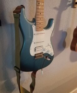 Fender Leather Strap Red/Black 44 71e6FDeM1IL