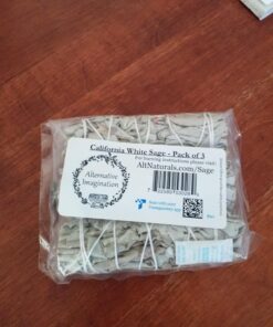 Premium White Sage Smudge Sticks, Sage Bundle, Spiritual Cleansing, Sage Smudge Kit, Slow Burning Sage Sticks, Dried Herbs for Meditation Accessories 3 Pk of 4" Bundles - Alternative Imagination 3 Pack - 4 Inch 39 71e6S1KkPaL
