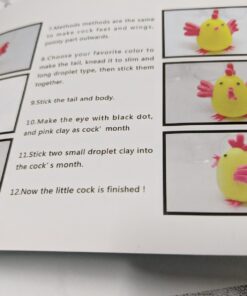 CiaraQ Polymer Clay-Oven Baked Modeling Clay with Sculpting Tools, 24 Colors, 1.2 lbs, Great Gift for Children and Artists. 20g / pcs 37 71e6vjuvf2L