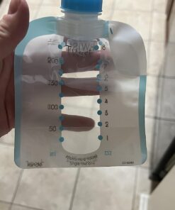 Kiinde Twist Pouch Direct-Pump Direct-Feed Twist Cap Breast Milk Storage Bag for Pumping, Freezing, Heating and Feeding, Pre-Sterilized, Breast Feeding Essentials, 8 Ounce, Pack of 40 8oz 8 Ounce (Pack of 40) 31 71e7 RzTZVL