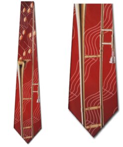Three Rooker Trombone and Notes tie Mens Necktie 5 71e78A4QF4L