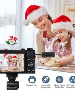 Alternative view of BZXZB Wireless Microphone for Camera/Computer/Laptop/MacBook/Phone, Professional Lavalier Lapel Mic for Video Recording, YouTube, Vlog, Tiktok, Interview K35