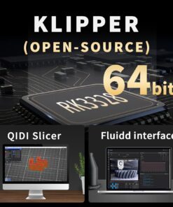 QIDI MAX3 3D Printer, High-Speed Large Size 3D Printers, 600mm/s Fast Print, Fully Auto Leveling, 65℃ Chamber Heat, All-Around & High Precision Industrial Grade, Large Printing Size 12.8×12.8×12.4" 33 71e9tKSoMeL