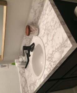 d-c-fix Peel and Stick Contact Paper Marmi Marble Grey Look Self-Adhesive Film Waterproof & Removable Wallpaper Decorative Vinyl for Kitchen, Countertops, Cabinets 17.7" x 78.7" 17.7" x 78.7" 75 71eA7QuWPL