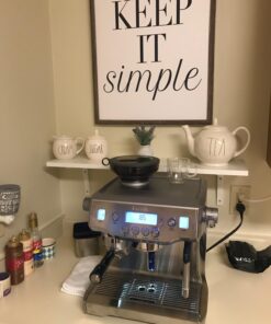 Breville BES980XL Oracle Espresso Machine, Brushed Stainless Steel,Silver 79 71eATj L 5L