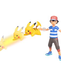 Pokémon Battle Figure Multi Pack Toy Set with Launching Action - Generation 1 - Includes Ash, Pikachu, Eevee, Bulbasaur, Ditto & Zubat - 6 Pieces - Ages 4+ 20 71eBPG3qUEL