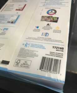 HP Printer Paper | 8.5 x 11 Paper | Office 20 lb | 1 Ream - 500 Sheets | 92 Bright | Made in USA - FSC Certified | 172160R 3 Hole (8.5 x 11) 1 Ream | 500 Sheets 29 71eBm7kwHgL