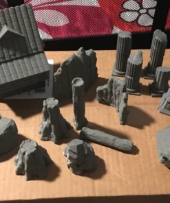 Terrain Value Box - Compatible with Dungeons and Dragons (DND, D&D), 28mm Miniature Wargaming, Tabletop RPGs, Wargame Scenery 43 71eCIXoJdKL 2