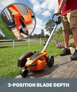 Worx Edger Lawn Tool, Electric Lawn Edger 12 Amp 7.5", Grass Edger & Trencher WG896 12-Amp 7.5" Electric Lawn Edger & Trencher 42 71eCN7sshLL