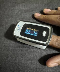 Innovo Deluxe iP900AP Fingertip Pulse Oximeter with Plethysmograph and Perfusion Index (Off-White with Black) 48 71eDlKYoxwL