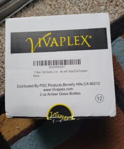 Vivaplex 12, Amber, 2 oz Glass Bottles, With Glass Eye Droppers 28 71eE8K4N9zL