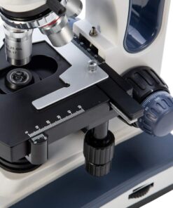 SWIFT SW350T 40X-2500X Magnification, Siedentopf Head, Research-Grade Trinocular Compound Lab Microscope with Wide-Field 10X and 25X Eyepieces, Mechanical Stage, Abbe Condenser, Camera-Compatible 32 71eEACtTDPL