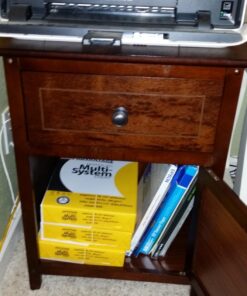 Winsome Wood Eugene Accent Table, Walnut FURNITURE 76 71eEQl25CXL