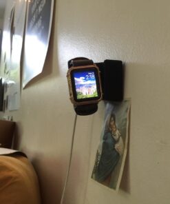 Orzly Charging & Display Stand Designed for ALL series of Apple Watch SE & ALL screen sizes CompactStand BLACK 51 71eEcjNcM7L