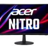 Acer Nitro 23.6" Full HD 1920 x 1080 1500R Curve PC Gaming Monitor | AMD FreeSync | 75Hz Refresh | 1ms (VRB) | ZeroFrame Design | 1 x HDMI 1.4 Port & 1 x VGA | ED240Q bi 23.6-inch 10 71eGbgJoALL