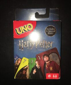 Mattel Games UNO Harry Potter Card Game Movie-Themed Collectors Deck of 112 Cards with Hogwarts Character Images, Gift for Fans Ages 7 Years Old & Up First Edition 43 71eHHz2a6LL