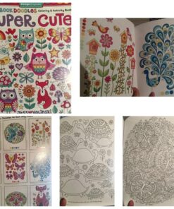 Notebook Doodles Super Cute: Coloring & Activity Book (Design Originals) 32 Adorable Animal Designs; Beginner-Friendly Relaxing, Creative Art Activities on High-Quality Extra-Thick Perforated Paper 46 71eIEtdjO4L