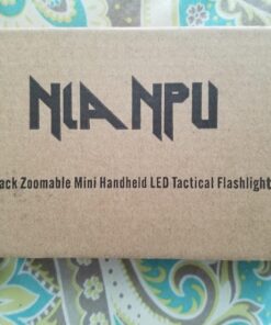 5 Pack SK-68 3 Modes Handheld Mini Cree Q5 LED Flashlight Torch Tactical Lamp 7w 300lm Adjustable Focus Zoomable Light 33 71eIot4FtwL