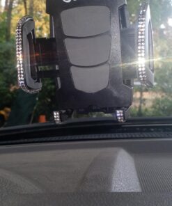 Car Phone Mount, Vansky 3-in-1 Cell Holder Air Vent Dashboard Mount Windshield for iPhone Xs Max R X 8 Plus 7 6S Samsung Galaxy S9 S8 Edge S7 S6 LG Sony and More 32 71eIrdAiUjL