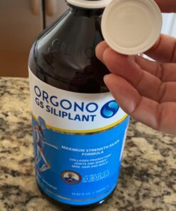 Orgono Siliplant | Vegan Collagen Booster | Supports Healthy Collagen and Elastin Production for Joint & Bone Support, Glowing Skin, Strong Hair & Nails. 33.85 Fl Oz (Pack of 1) 22 71eItpfxnHL 2