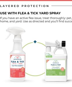 Wondercide - Flea, Tick & Mosquito Spray for Dogs, Cats, and Home - Control, Prevention, Treatment - with Natural Essential Oils - Pet and Family Safe - Peppermint 16 oz 20 71eJHa7OFML 2