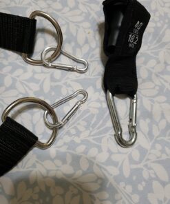 KKTOCHVC Premium Exercise Pull Handles, Resistance Bands Handle, Fitness Handle, Workout Handles Dense Foam Wrap Handle Replacement Fitness Equipment for Pilates, Yoga, Strength Training Black-1 Pair 22 71eKHQ2UToL